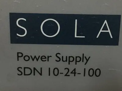 USED SOLA ELECTRIC SDN10-24-100