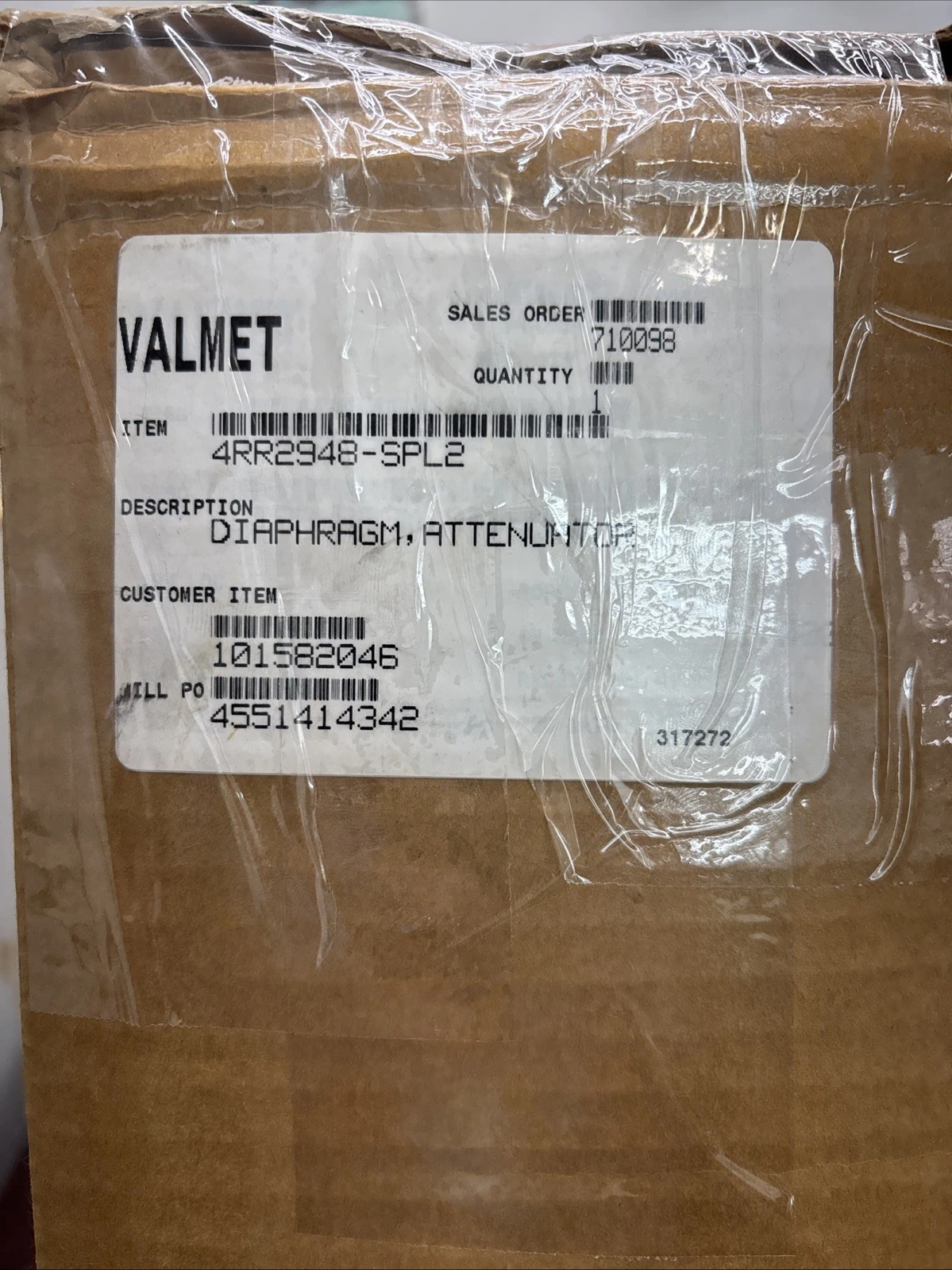 NEW Valmet 4rr2948-spl2