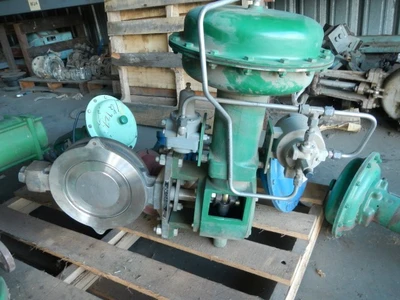 Fisher 8" 150 Class, 316 Stainless E-Disc Control Valve