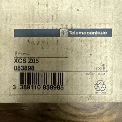 New | in-Stock TELEMECANIQUE XCS Z05 Miscellaneous Equipment (Electrical & Power) | Surplus Asset Holdings #1201767