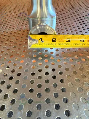 Used LESER 4814.7684 SPRING LOADED SANITARY SAFETY RELIEF VALVE W/1" SANITARY FITTING Valves/Fittings California US | Equipment Lab #1506523