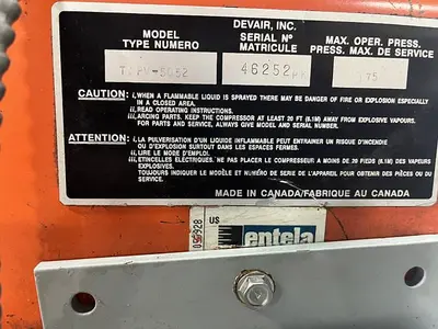 USED 2002 DEVAIR TAPV-5052 | 247
