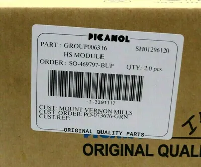 NEW PICANOL BE315263 HS MODULE