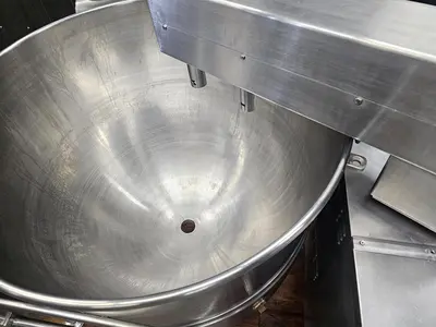 🔴 Heading to Auction May 27 - Used Twin 150 Gallon Cleveland Kettles, 316 Stainless Steel