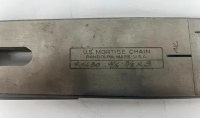 USED US MORTISE CHAIN 5/16" & 3/8" X 3"