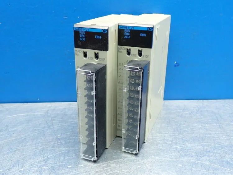 Used OMRON CS1WAD081V1 Input / Output Modules | HGR 24 #733425