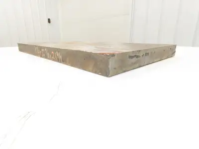 Carbon Steel Flat Ground Stock 1-3/8" x 12-5/8" x 21-3/4"  105Lbs