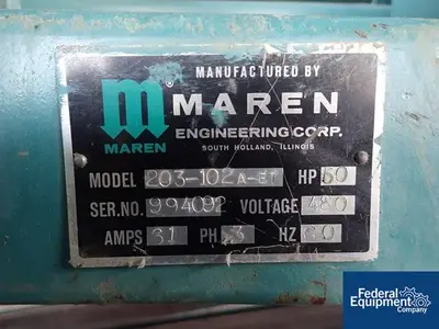 USED Maren Maren 50HP Horizontal Auto-Tie Baler