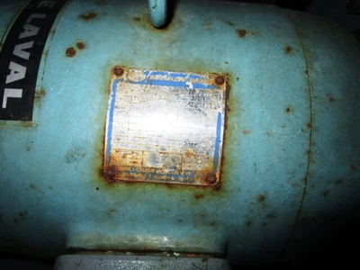Alfa-Laval BRPX 207 SGV-39-60 clarifier, 316SS.