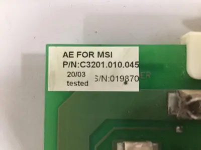 USED AMERICAN MSI C3201.010.045
