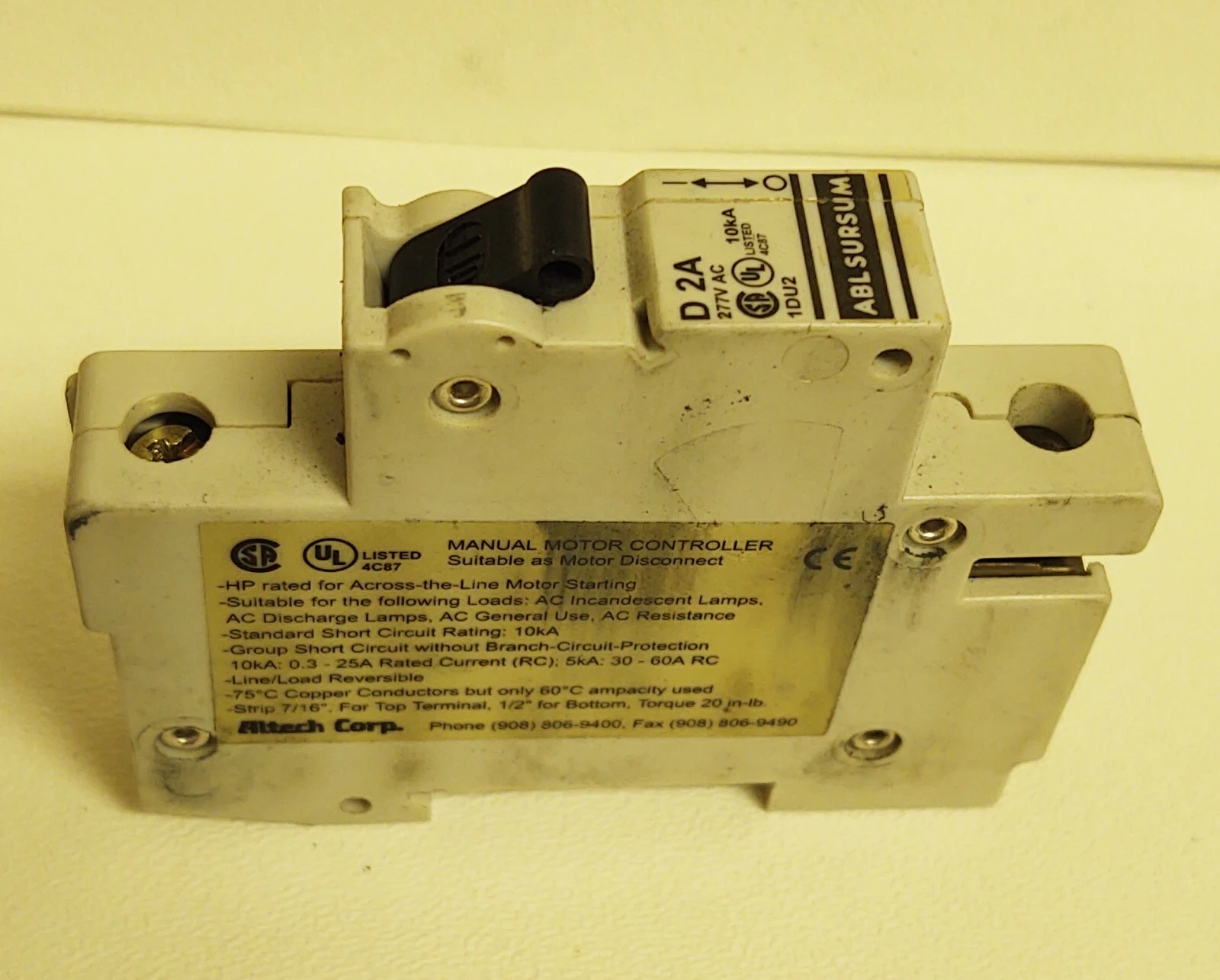 USED ALTECH 1DU2