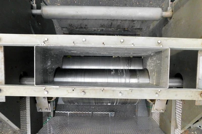 USED BUFFALO TECHNOLOGIES DRUM FLAKER BUFLOVAK 24 X 24