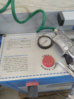 SONMEZ MAKINA  PVC Welding Machine, excellent condition, very slightely used, OFFERS INVITED