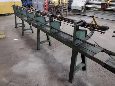 3/8" LEWIS MODEL #8CV WIRE STRAIGHTEN & CUT MACHINE: STOCK  16185