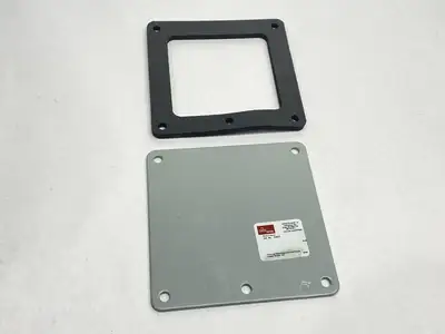 New | in-Stock Hoffman Sealing Plate Kit 90-Degree Angle Lay-in 4" X 4" 18470 Misc Electrical & Power Parts Michigan US | Maverick Industrial Sales #1402282