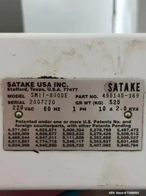 USED SATAKE SM11-800DE