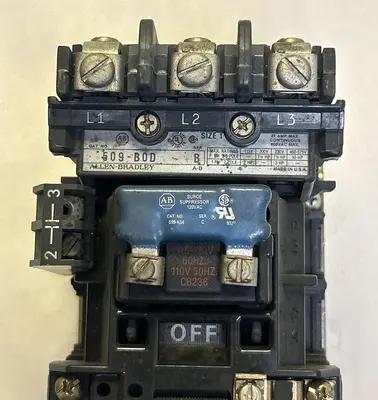 Used ALLEN-BRADLEY 509-B0D Industrial Controls Ohio US | Surplus Asset Holdings #1240162