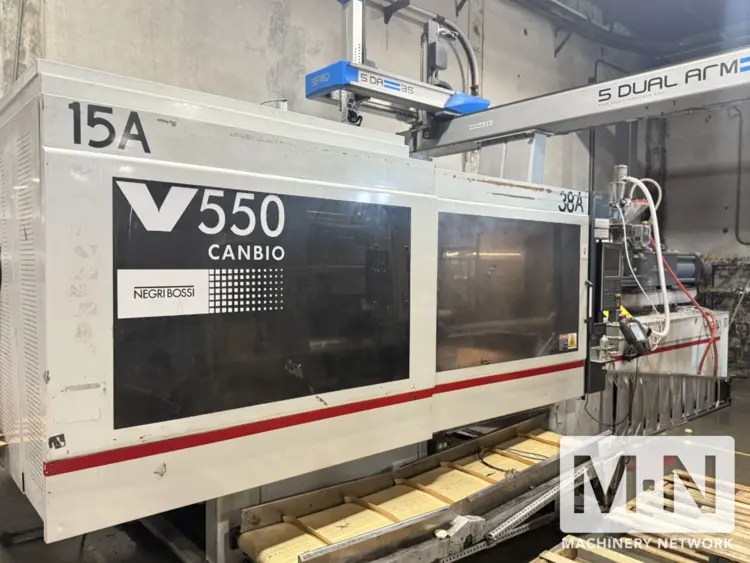 2014 NEGRI BOSSI V550 CANBIO Injection Molding Horizontal/Vertical | Machinery Network