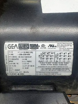 USED 2018 GEA HILGE HYGIA I-1/A-KHF0-H/AO115-OD/CO/2/2 111-QO/MSE