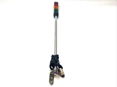 Used Pfannenberg Stacked Signal Indicator Tower Green/Amber/Red 24VDC Light Source Equipment Michigan US | Maverick Industrial Sales #1395463