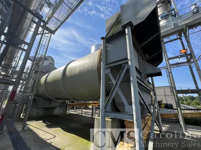 Used AEROGLIDE 13X60 STAINLESS STEEL DRUM DRYERS WITH BURNER - 2 AVAILABLE Drum Dryers North Carolina US | CAROLINA MACHINERY SALES #1439474