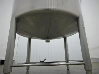 Tank, 200 Gallon, Stainless Steel, Agitated, Crepaco, Sweep Agitation, #5991727