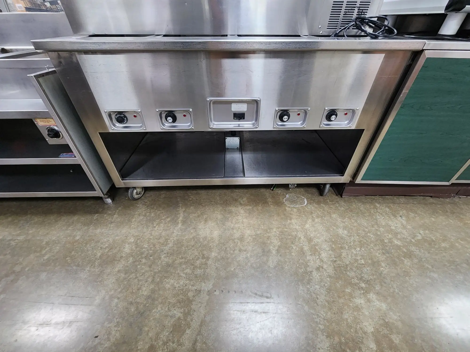 Used Falcon Restaurant Supply Used 4 Compartment Open Well Stainless Steam Table Steam Tables (Food) Illinois US | Falcon Restaurant Supply #1376654