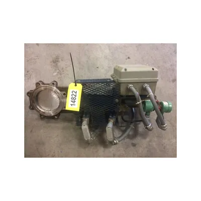 Used 6" Fabri Stainless Steel Knife Gate Valve