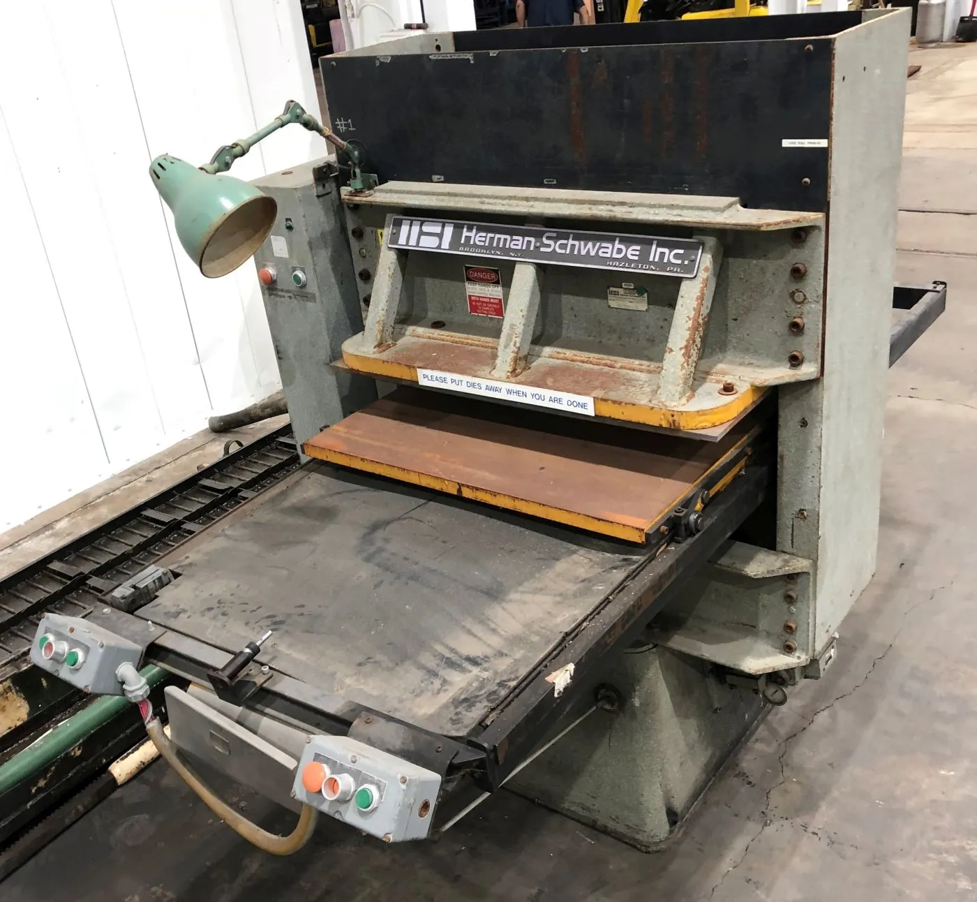 USED HERMAN SCHWABE HERMAN SCHWABE DG PRESS