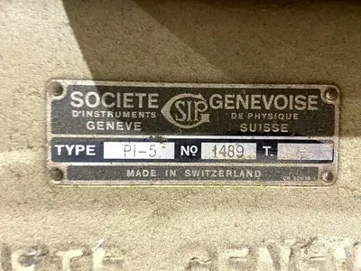 Used SOCIETE GENEVOISE ROTARY AND TILTING TABLE 17-3/4" DIAMETER Rotary Tables Michigan US | Maverick Industrial Sales #1122828