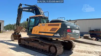 Used 2022 HYUNDAI HX300AL Crawler Excavators Georgia US | National Equipment Dealers #1422473