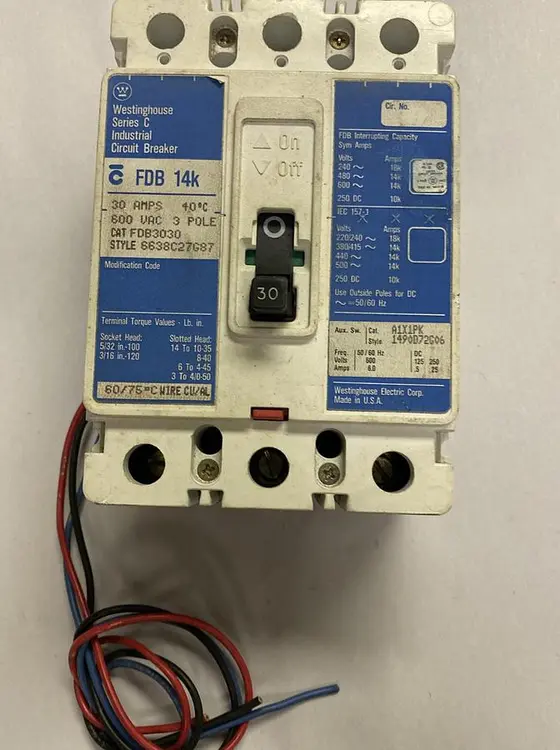 New | in-Stock WESTINGHOUSE FDB3030 Miscellaneous Equipment (Electrical & Power) Ohio US | Surplus Asset Holdings #1236958