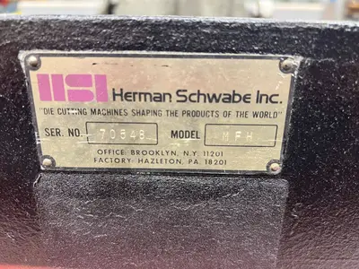 USED HERMAN SCHWABE HERMAN SCHWABE MFH PRESS
