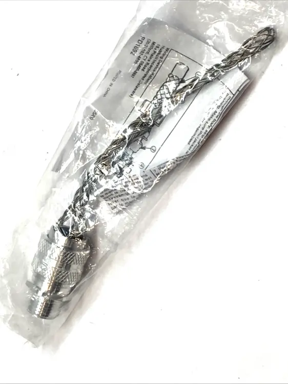 New | in-Stock HUBBELL DELUXE CORD GRIP 1/2" NPT .375–.500" SS MESH Electrical Fittings | Maverick Industrial Sales #1119673
