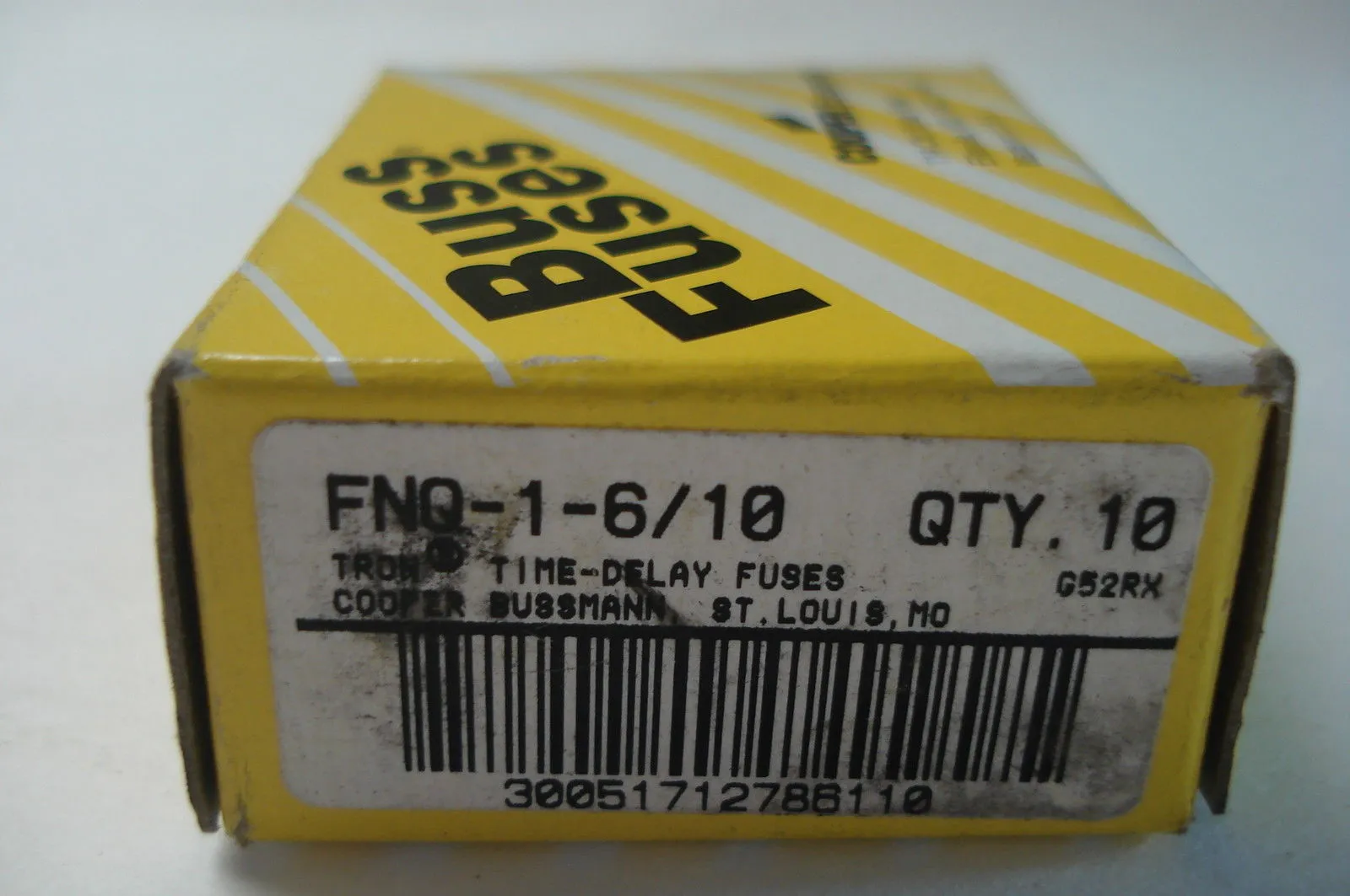 NEW BUSSMANN FNQ-1-6/10 FUSES FNQ16/10 QTY: 10