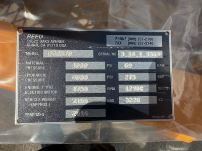 Used 2014 REED B70HPD Concrete Pumps Colorado US | Concrete Pump Depot #1510888
