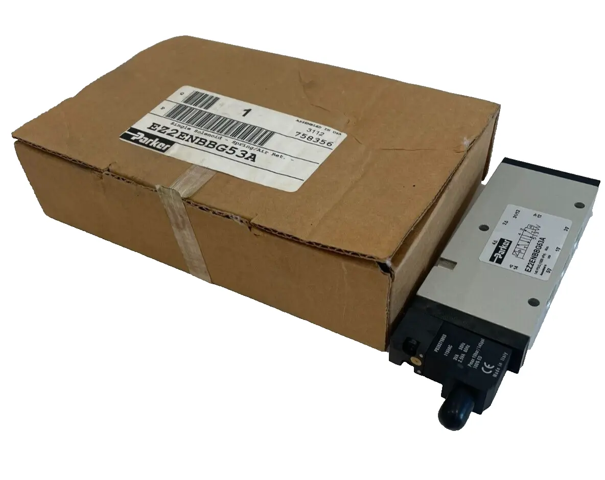 NEW PARKER EZ2ENBBG53A SINGLE SOLENOID VALVE