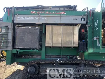 USED 2018 KOMPTECH TERMINATOR 6000S MOBILE SHREDDER