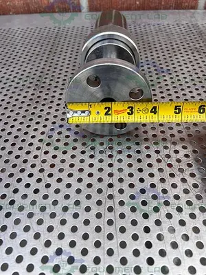 USED PALL MSS 4463 G08 H4 STAINLESS STEEL FILTER HOUSING W/ FILTER, 4" FLANGE FITTING