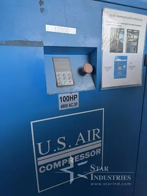 Used US COMPRESSOR US100DI Rotary Screw & Sliding Vane Air Compressors California US | Star Industries #1254561