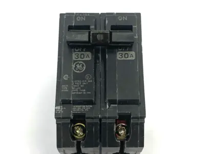 Used General Electric Circuit Breaker 2-Pole Type THQB, HACR Circuit Breakers Michigan US | Maverick Industrial Sales #1394263