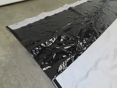 Singer Safety 82"x 15' Vinyl Welding Curtain Weld Vision Tinted Strip
