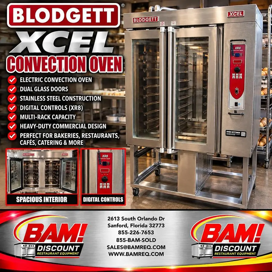Used BLODGETT XR8E Electric Ovens Florida US | BAM Discount Restaurant Equipment #1494055