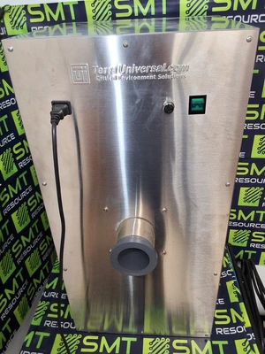 TERRA UNIVERSAL 9001-15 061711 FUME HOOD WITH ALSIDENT SYSTEM FUME EXTRACTION ARM