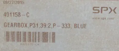 NEW SPX P31 METERING PUMP 32:2 P-333