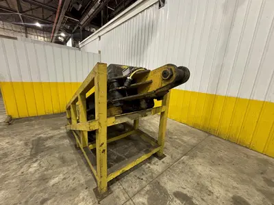 40 TON (80,000 LBS) BRADLEY ADJUSTABLE TELESCOPING COIL LIFTING GRAB TONGS: STOCK #23558