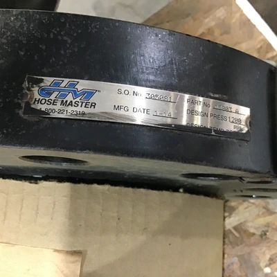 Hose Master 15803 Double Flange 1200 PSIG Design Press SA105N