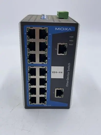 Used MOXA MOXA EDS-316 Misc Electrical & Power Parts | ND Industrial Surplus #1214853