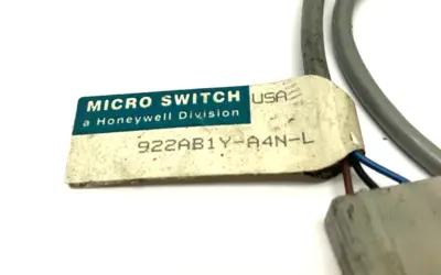 Used Micro Switch 922AB1Y-A4N-L Proximity Sensors Michigan US | Maverick Industrial Sales #1389601