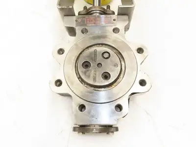 Tricentric 4" Stainless Butterfly Valve 8-Lug + Hytork-425 Actuator & Positioner